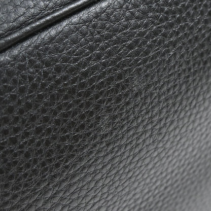 Prada Black Leather 2way Shoulder Tote Handbag