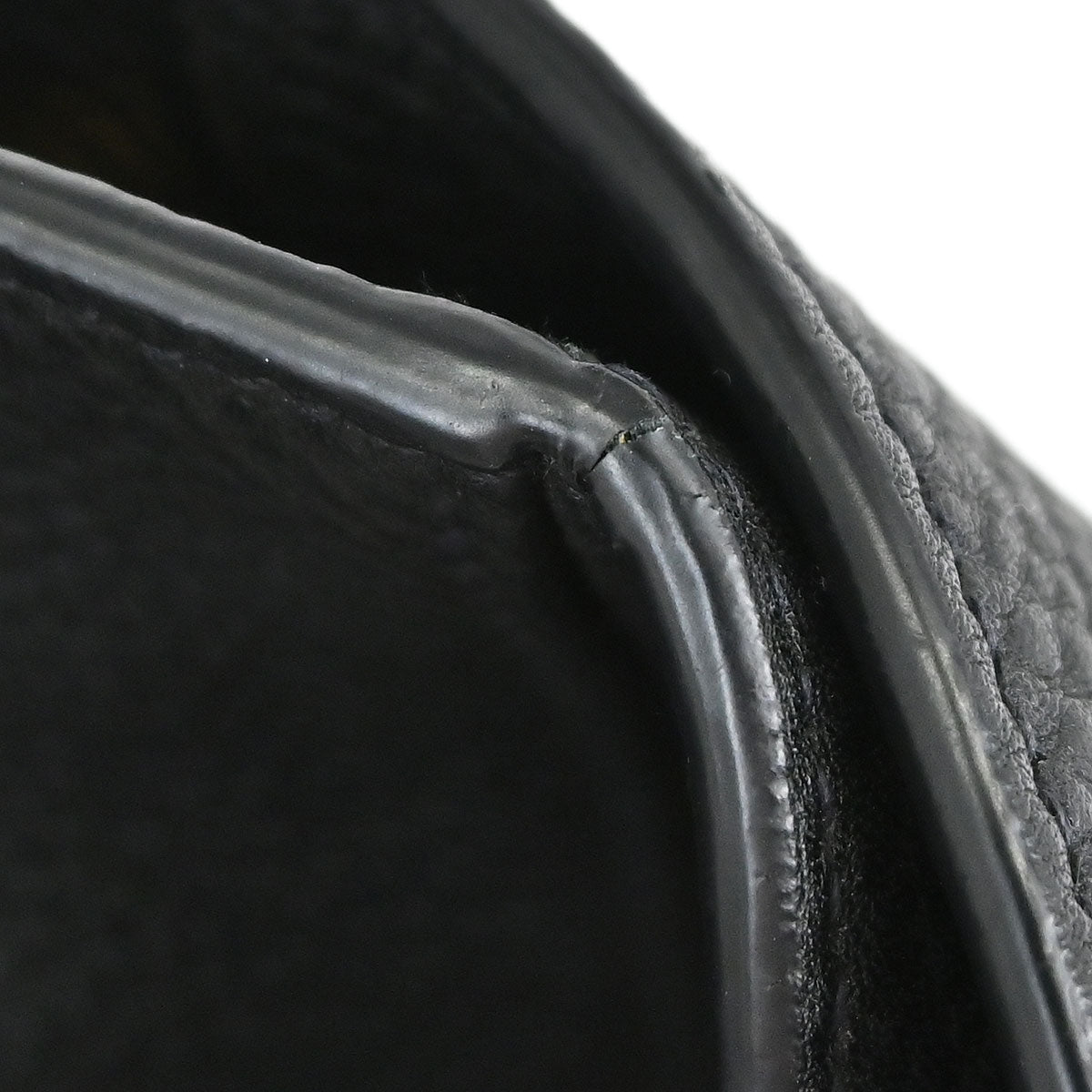 Prada Black Leather 2way Shoulder Tote Handbag