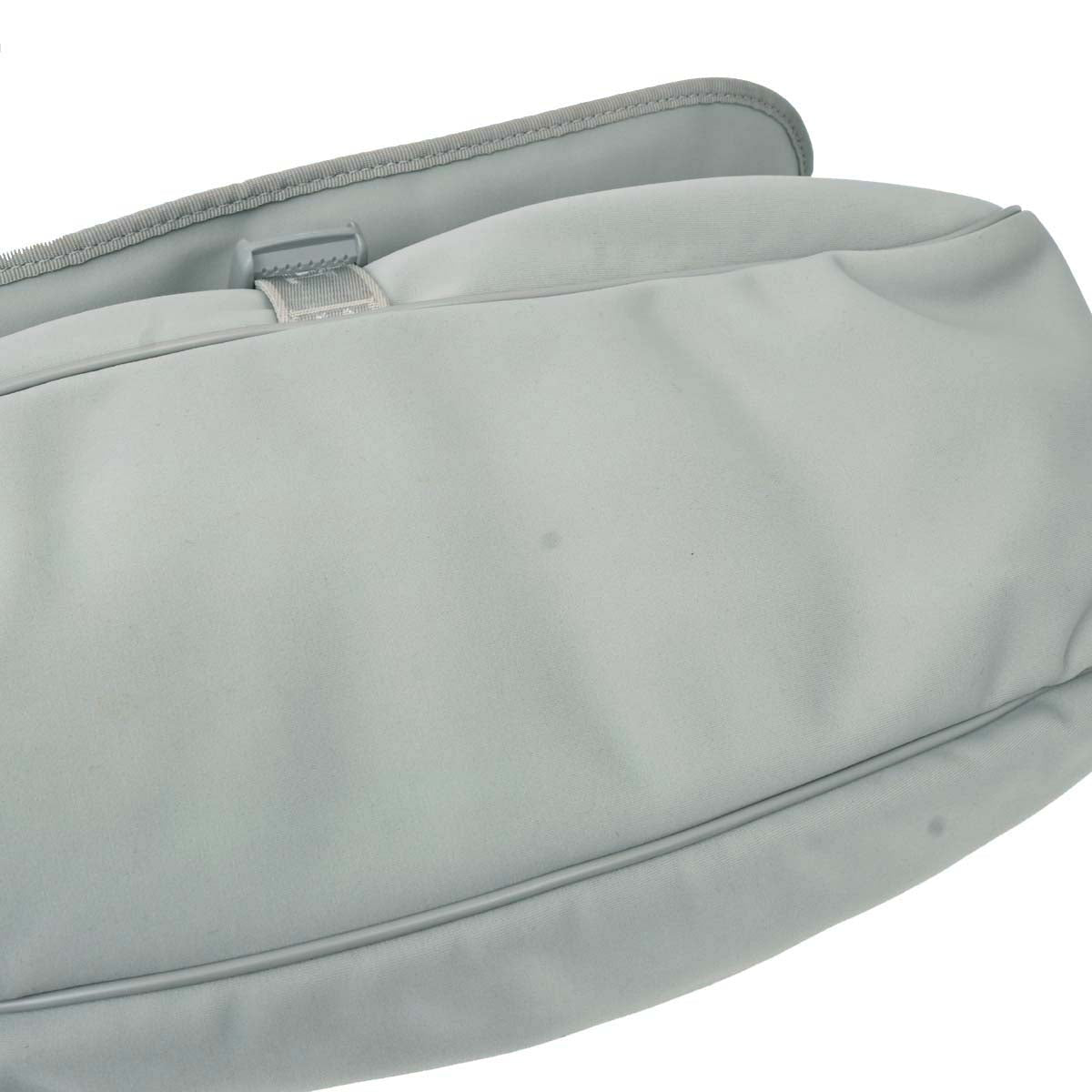 Chanel Gray Nylon Sport Line Choco Bar Shoulder Bag
