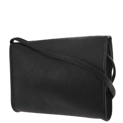 Christian Dior Black PVC Honeycomb Shoulder Bag