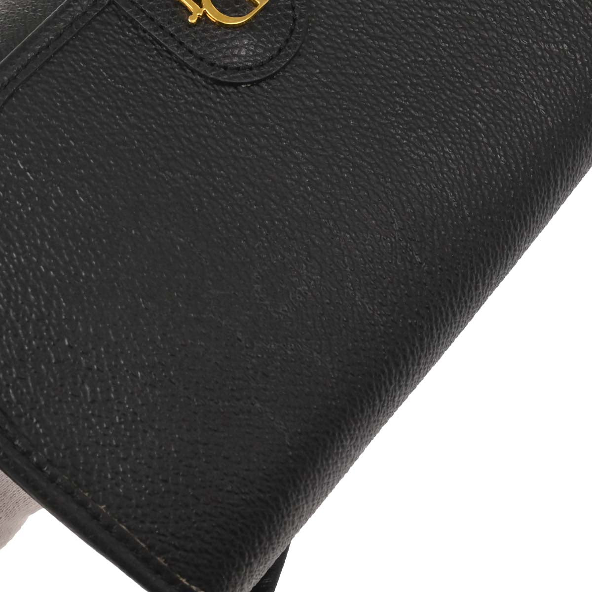 Christian Dior Black PVC Honeycomb Shoulder Bag