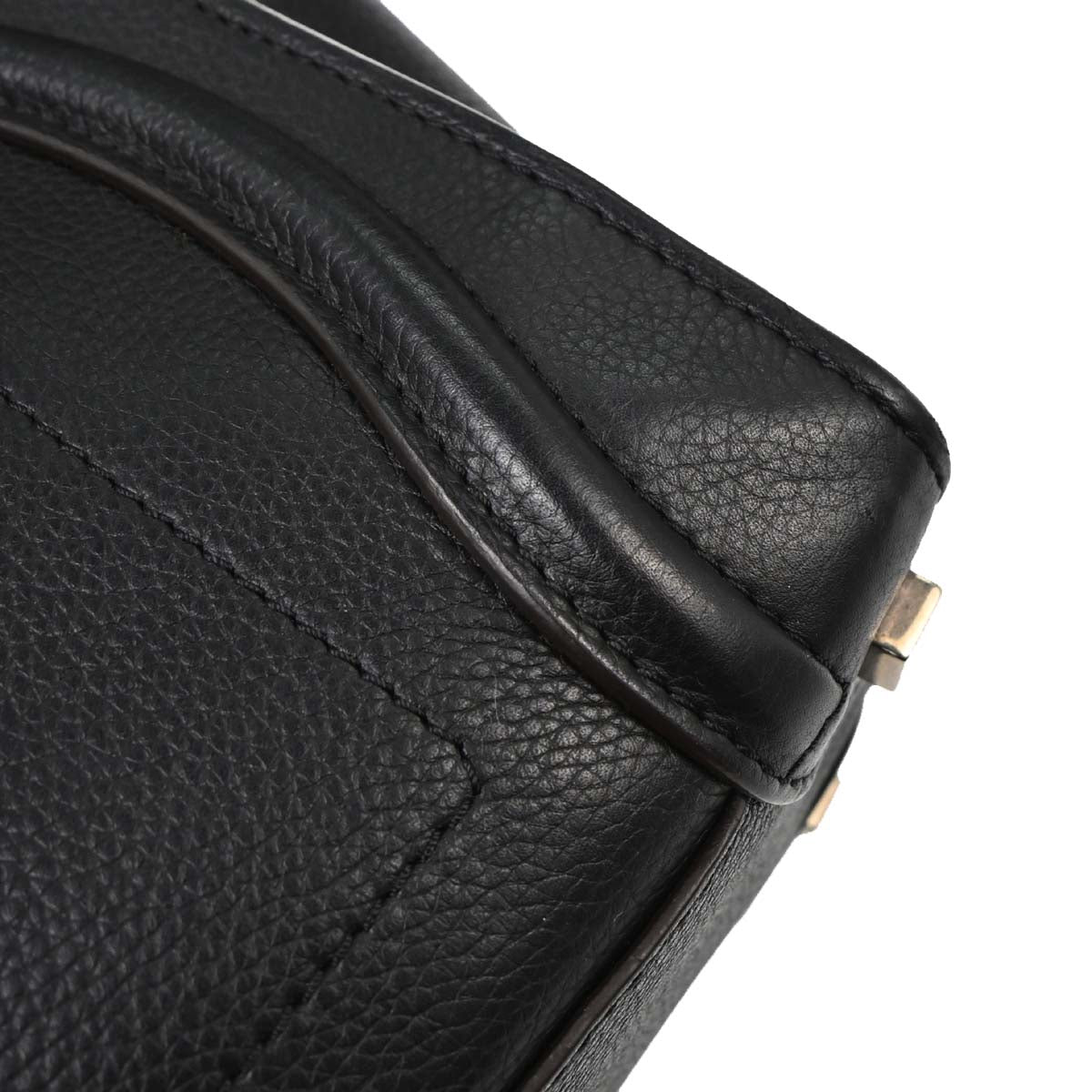 Celine Black Luggage Micro Tote Handbag