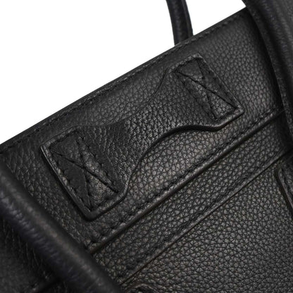 Celine Black Luggage Micro Tote Handbag