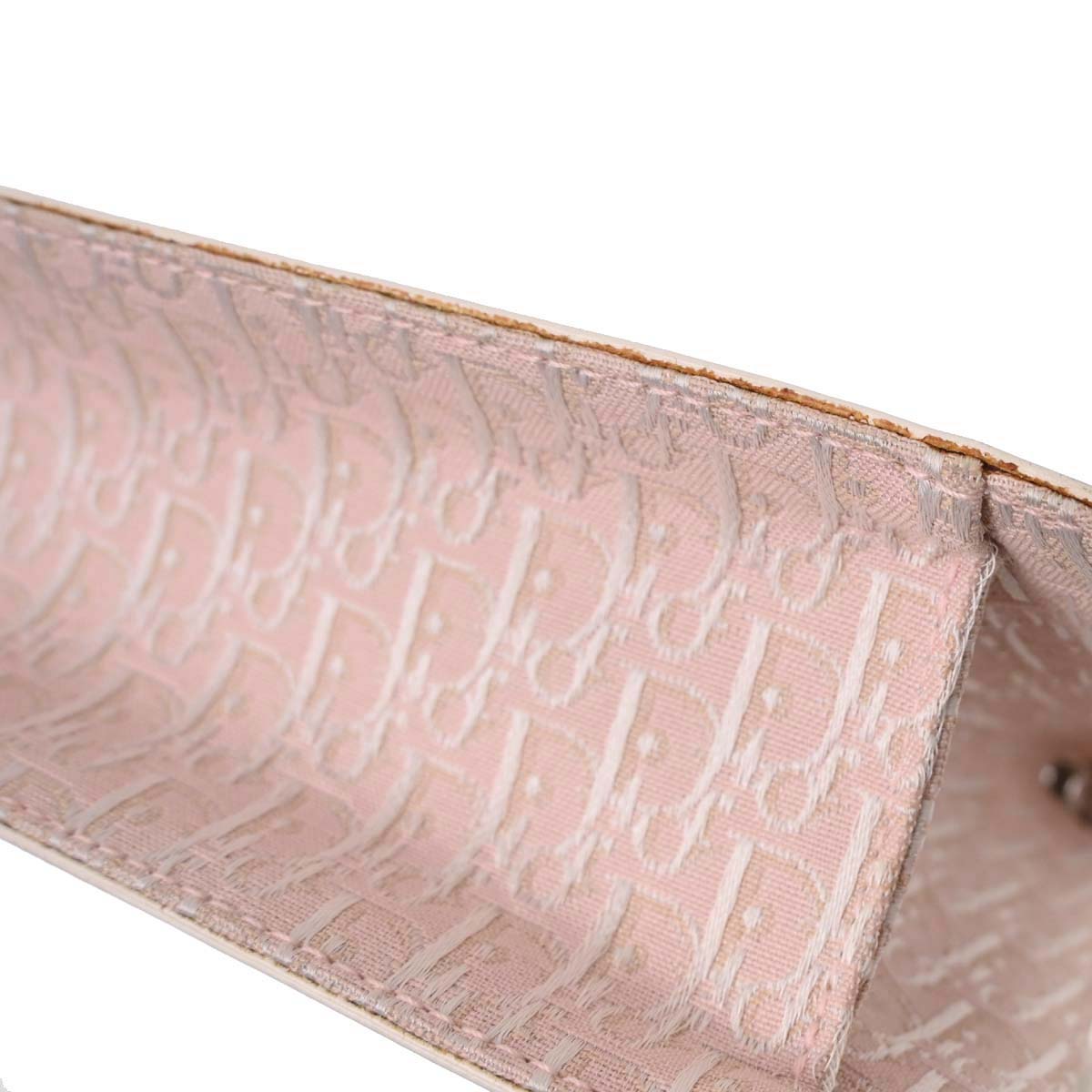 Christian Dior Light Pink Trotter Handbag