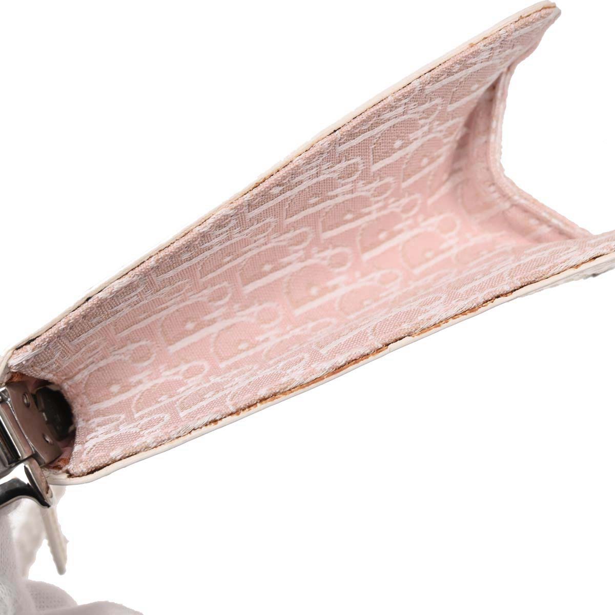 Christian Dior Light Pink Trotter Handbag