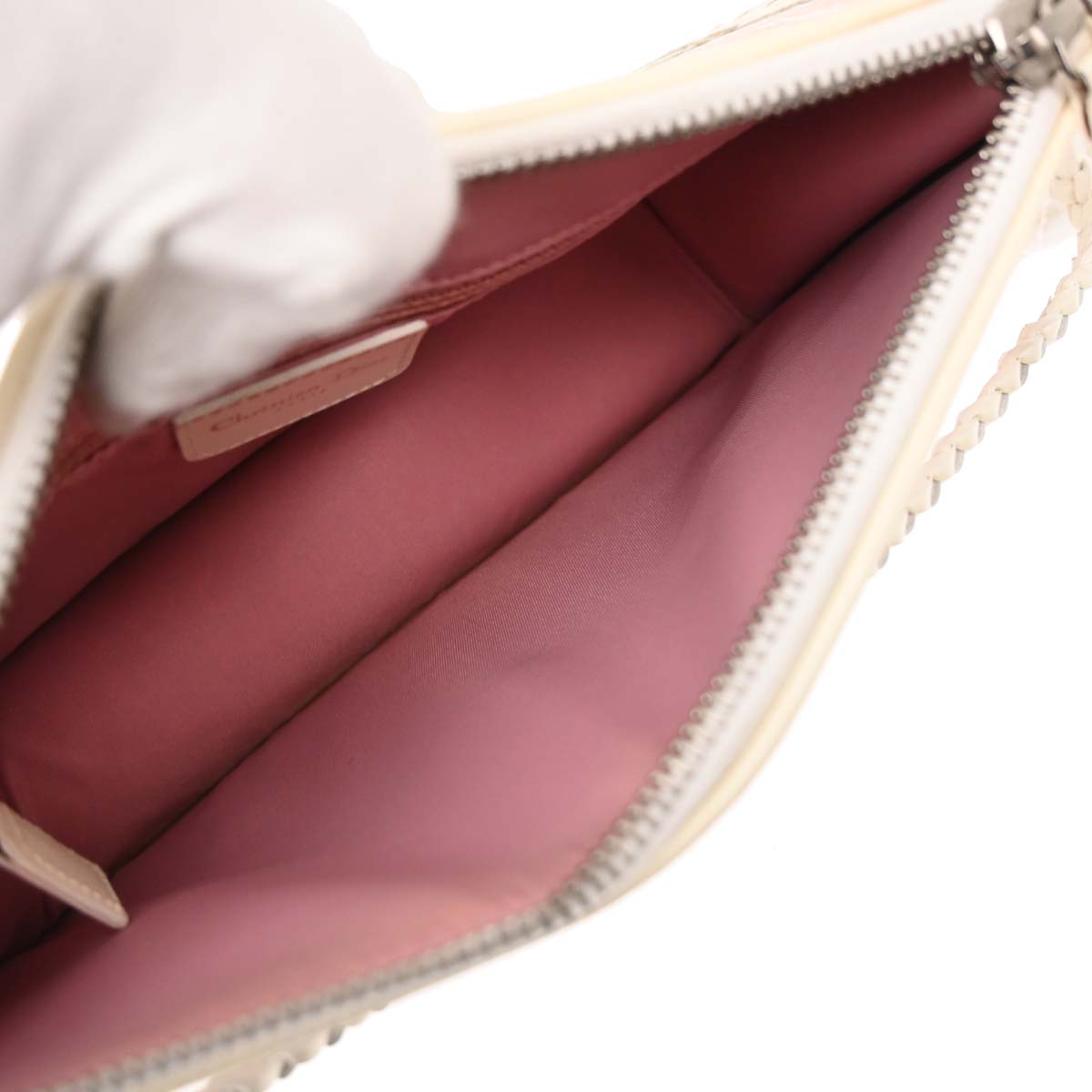 Christian Dior Light Pink Trotter Handbag