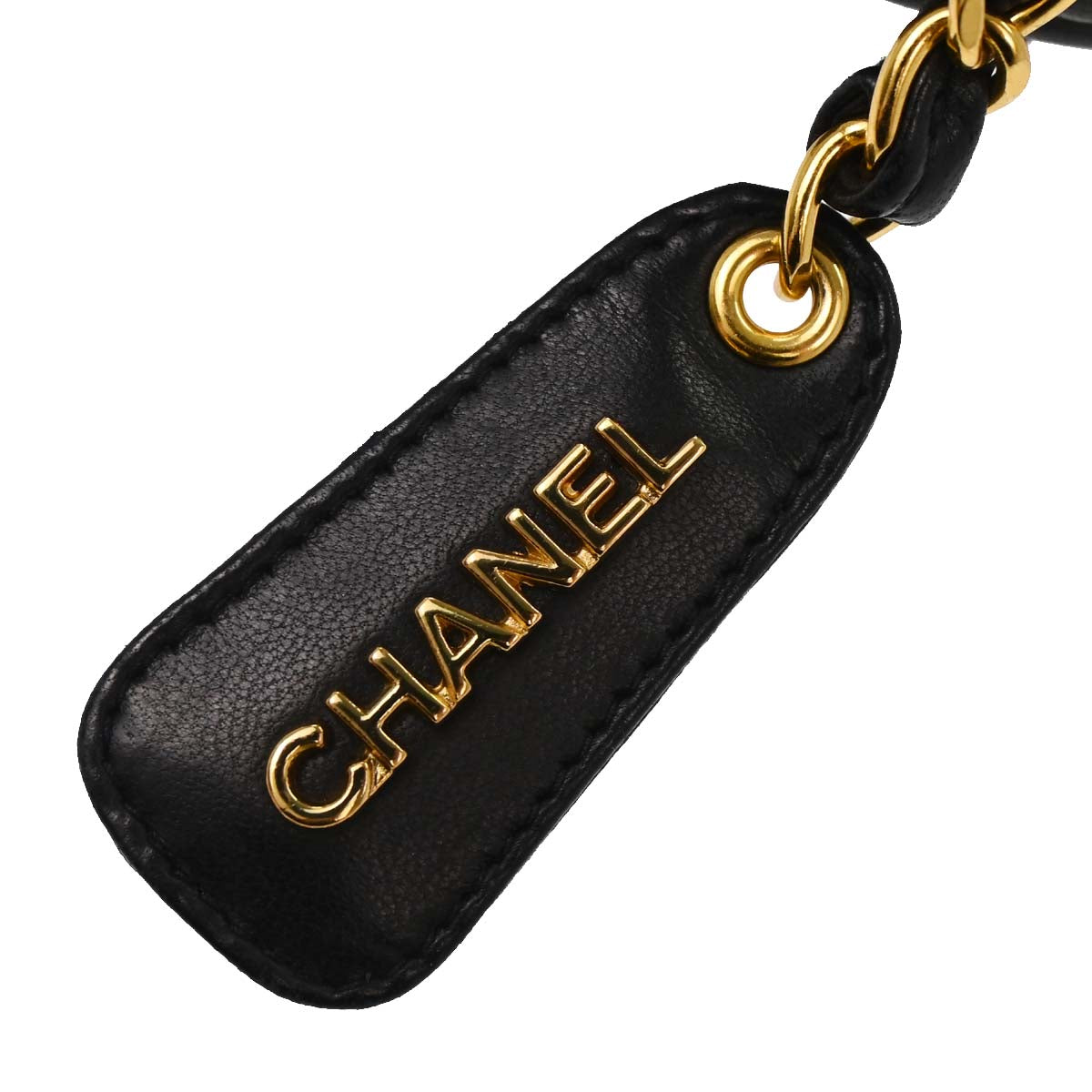 Chanel Black Lambskin Camera Bag Large