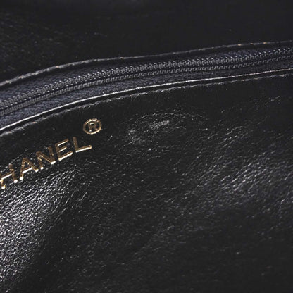 Chanel Black Lambskin Camera Bag Large