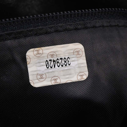 Chanel Black Lambskin Camera Bag Large