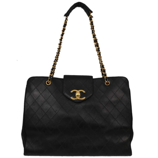 Chanel Black Lambskin Bicolore Supermodel Shoulder Bag