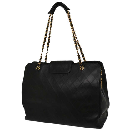 Chanel Black Lambskin Bicolore Supermodel Shoulder Bag