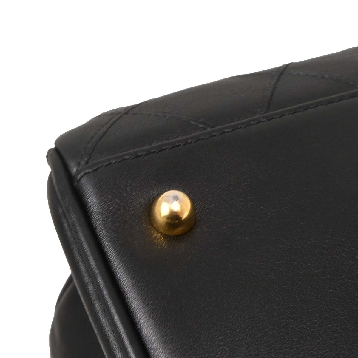 Chanel Black Lambskin Bicolore Supermodel Shoulder Bag