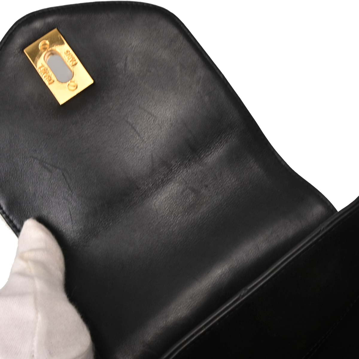 Chanel Black Lambskin Bicolore Supermodel Shoulder Bag