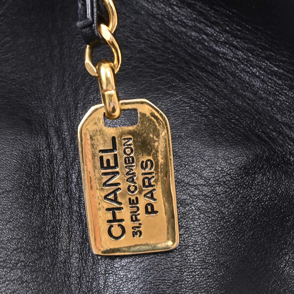 Chanel Black Lambskin Bicolore Supermodel Shoulder Bag