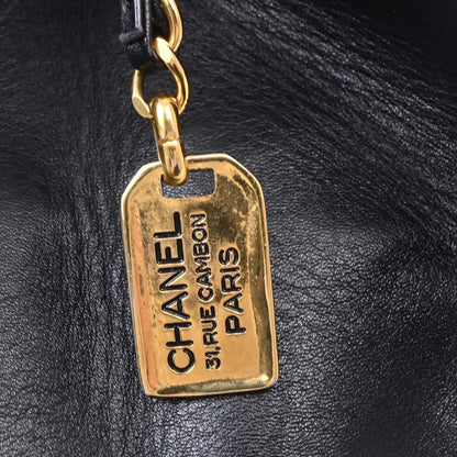 Chanel Black Lambskin Bicolore Supermodel Shoulder Bag