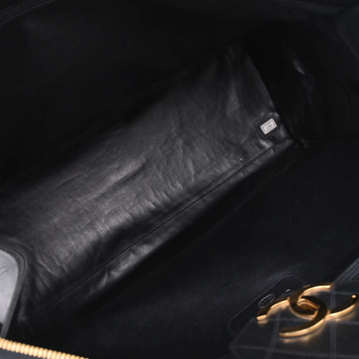 Chanel Black Lambskin Bicolore Supermodel Shoulder Bag