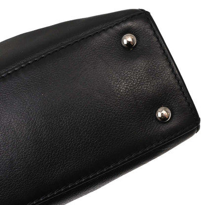Chanel Black Calfskin 2way Shoulder Tote Bag