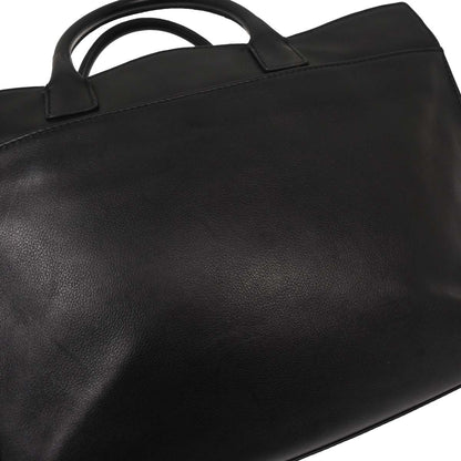Chanel Black Calfskin 2way Shoulder Tote Bag