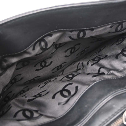 Chanel Black Calfskin 2way Shoulder Tote Bag