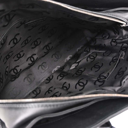 Chanel Black Calfskin 2way Shoulder Tote Bag