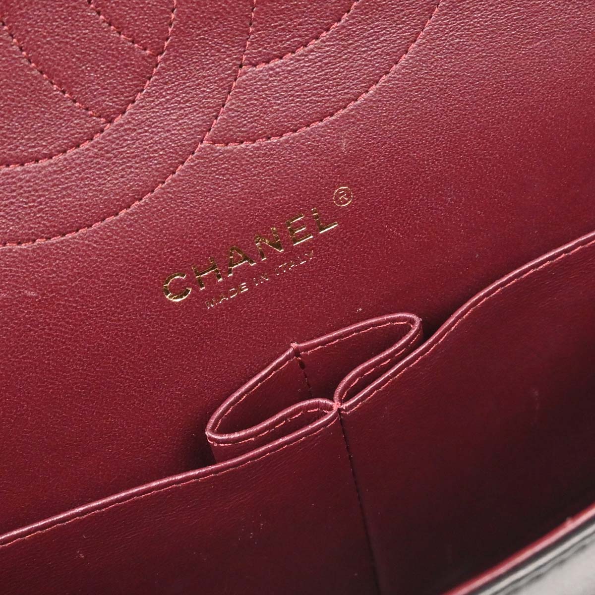 Chanel Black Lambskin Jumbo Classic Double Flap Shoulder Bag