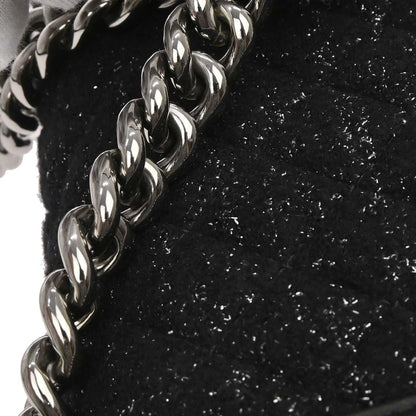 Boy Chanel Black Tweed Lambskin Small Chain Shoulder Bag