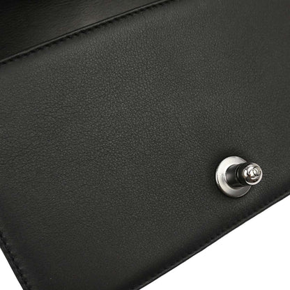 Boy Chanel Black Tweed Lambskin Small Chain Shoulder Bag