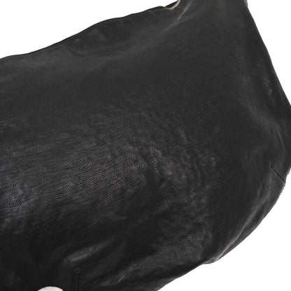 Chanel Black Calfskin Luxury Line Handbag