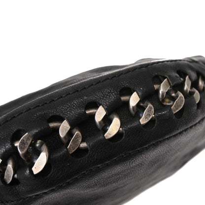 Chanel Black Calfskin Luxury Line Handbag