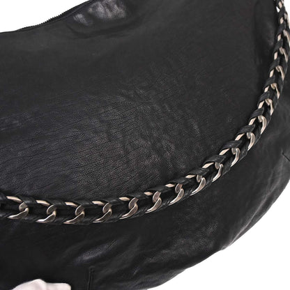 Chanel Black Calfskin Luxury Line Handbag
