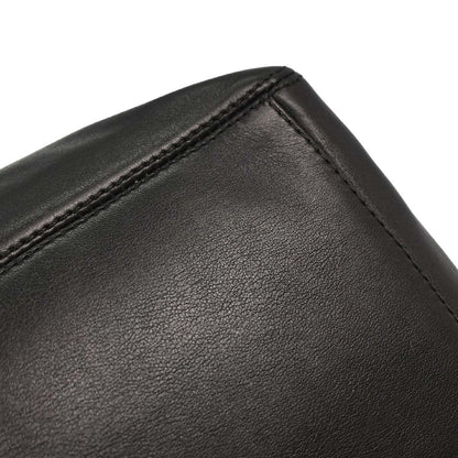 Chanel Black Lambskin Tote Shoulder Bag