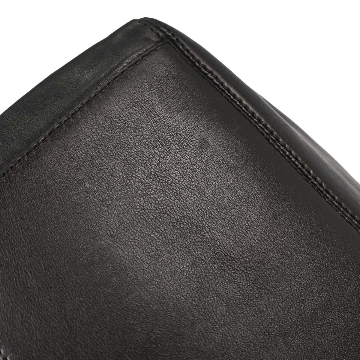 Chanel Black Lambskin Tote Shoulder Bag