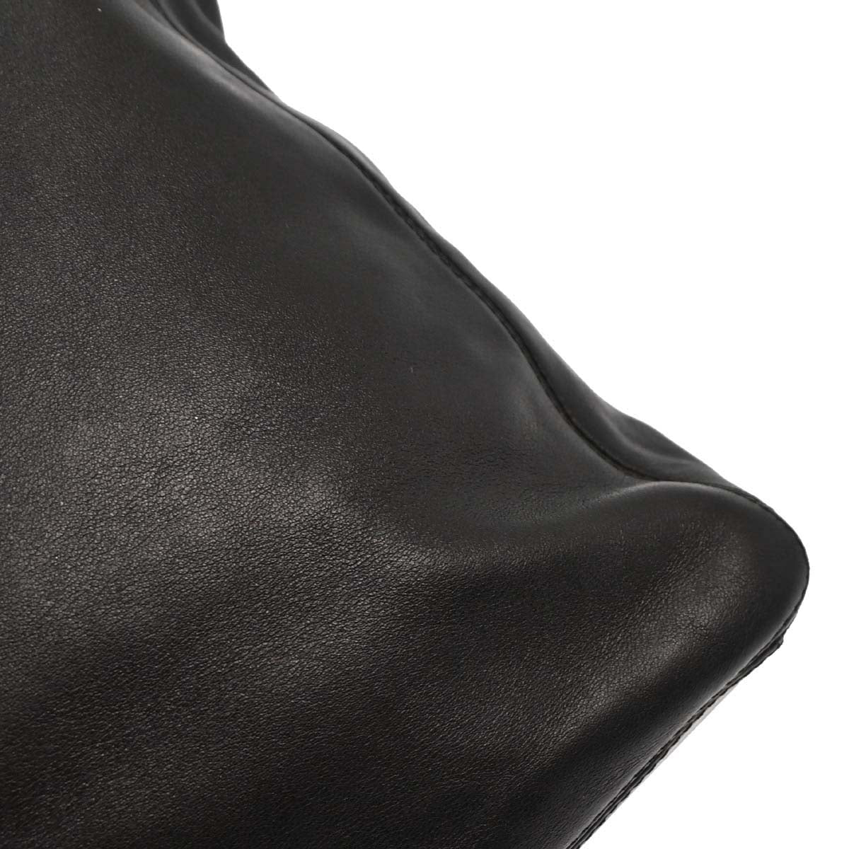 Chanel Black Lambskin Tote Shoulder Bag