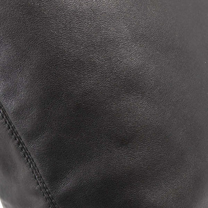 Chanel Black Lambskin Tote Shoulder Bag