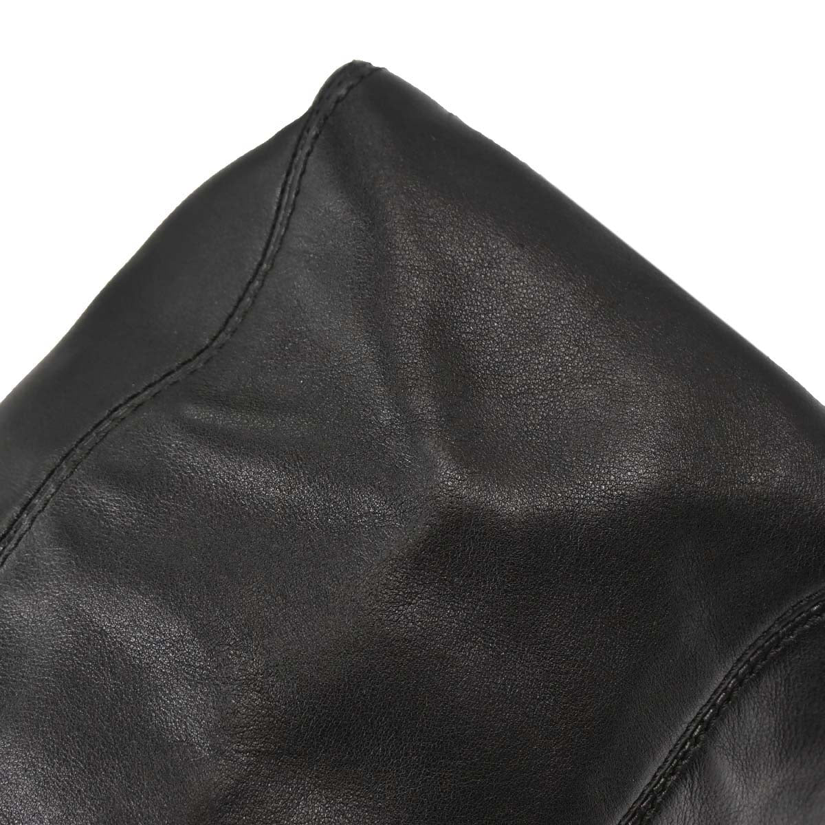 Chanel Black Lambskin Tote Shoulder Bag