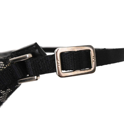 Christian Dior Black Canvas Trotter Handbag