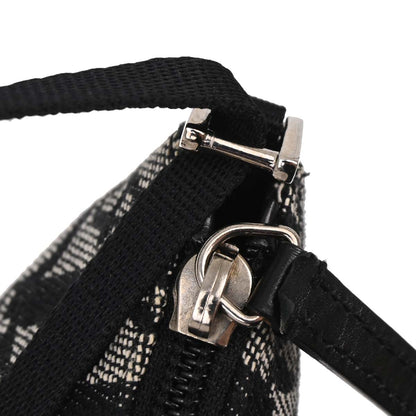 Christian Dior Black Canvas Trotter Handbag