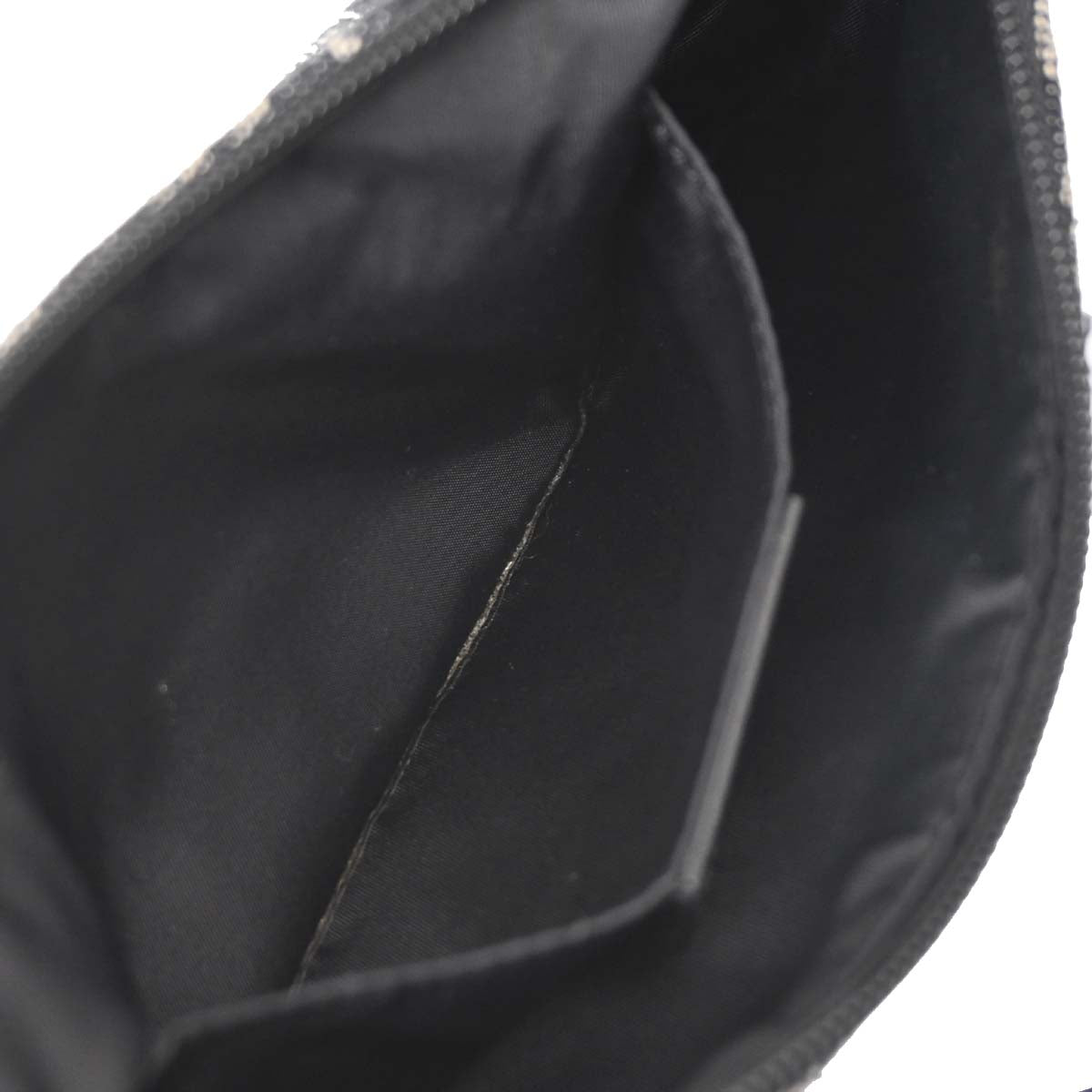 Christian Dior Black Canvas Trotter Handbag
