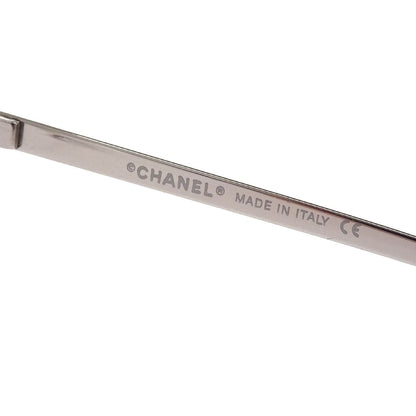 Chanel Sunglasses Eyewear Gray Rhinestone Small Good