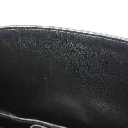 Chanel Black Caviar Skin Medium Classic Double Flap Shoulder Bag