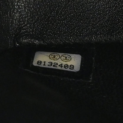Chanel Black Caviar Skin Medium Classic Double Flap Shoulder Bag