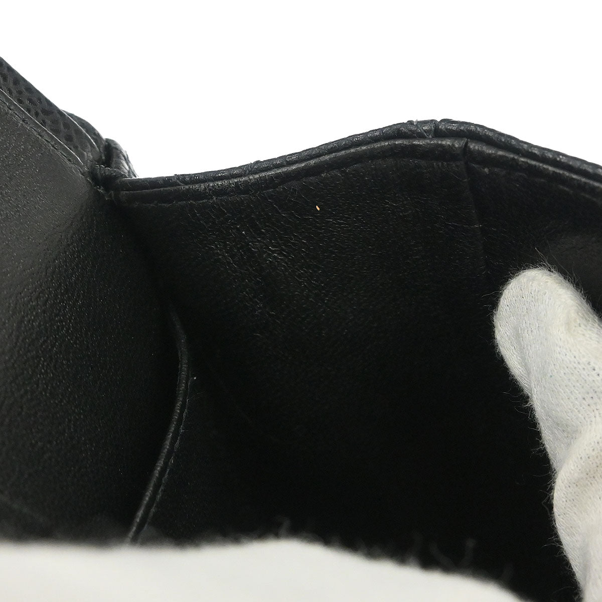 Chanel Black Caviar Skin Medium Classic Double Flap Shoulder Bag