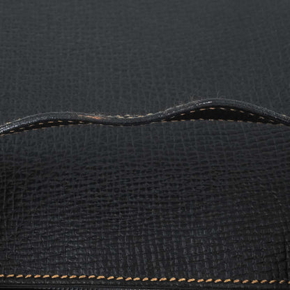 Loewe Black Leather Shoulder Tote Bag