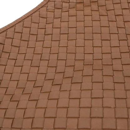 Bottega Veneta Brown Lambskin Intrecciato Hobo Handbag