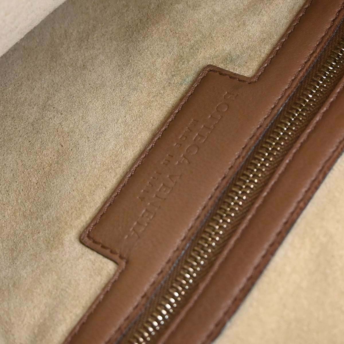 Bottega Veneta Brown Lambskin Intrecciato Hobo Handbag