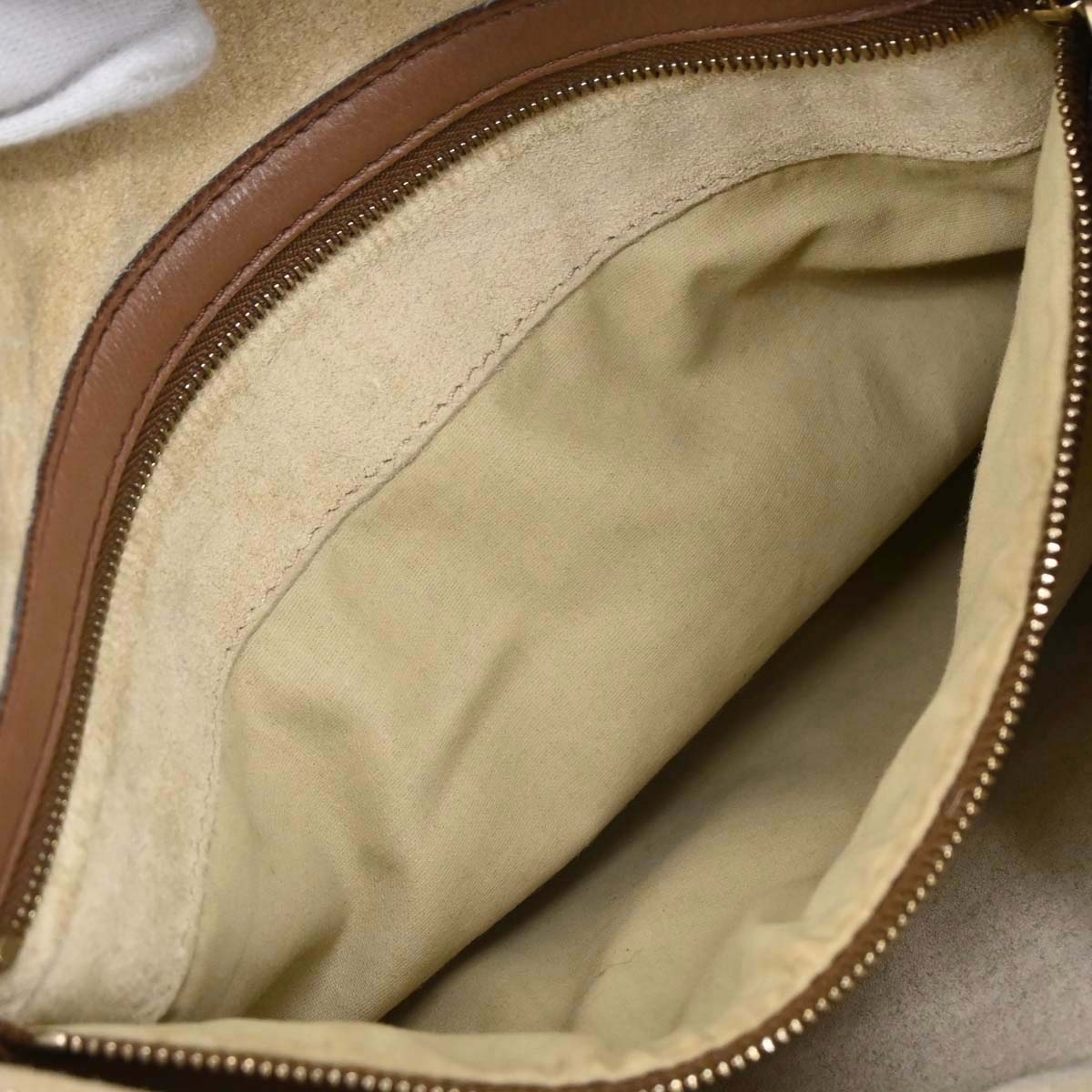 Bottega Veneta Brown Lambskin Intrecciato Hobo Handbag