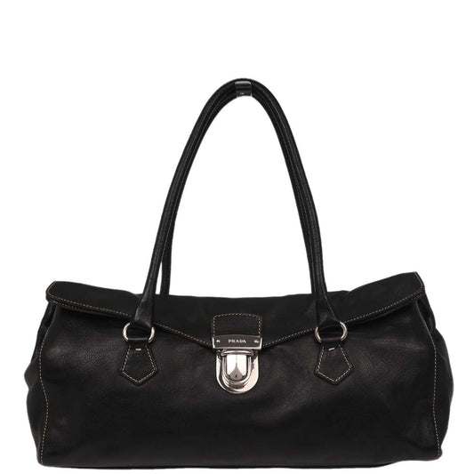 Prada Black Leather Handbag