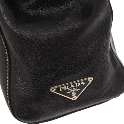 Prada Black Leather Handbag