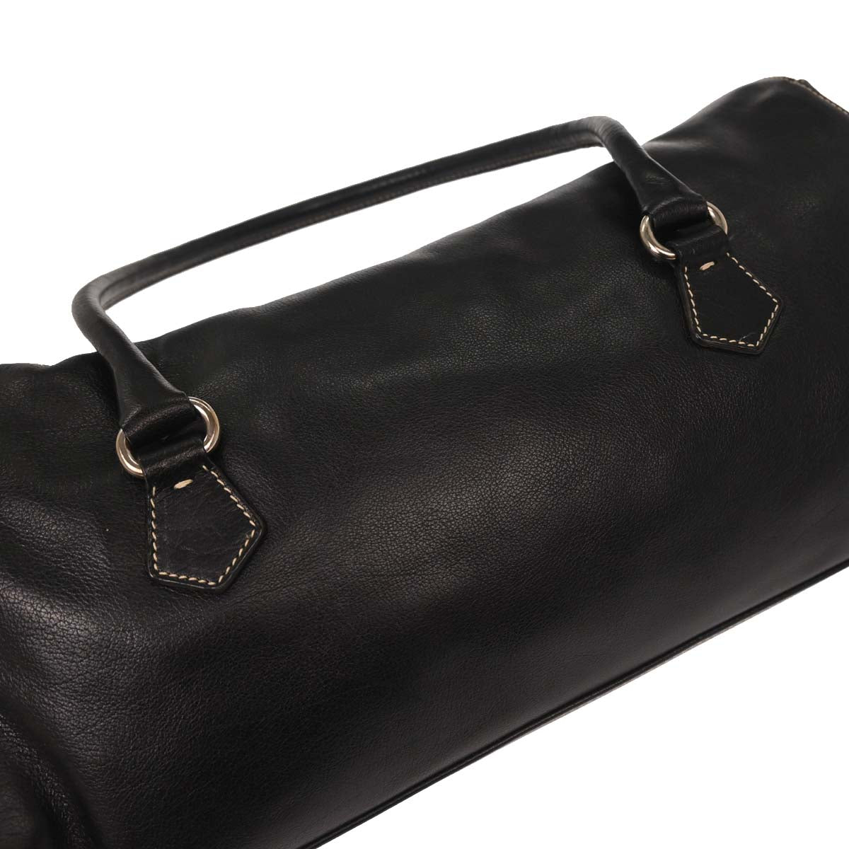 Prada Black Leather Handbag