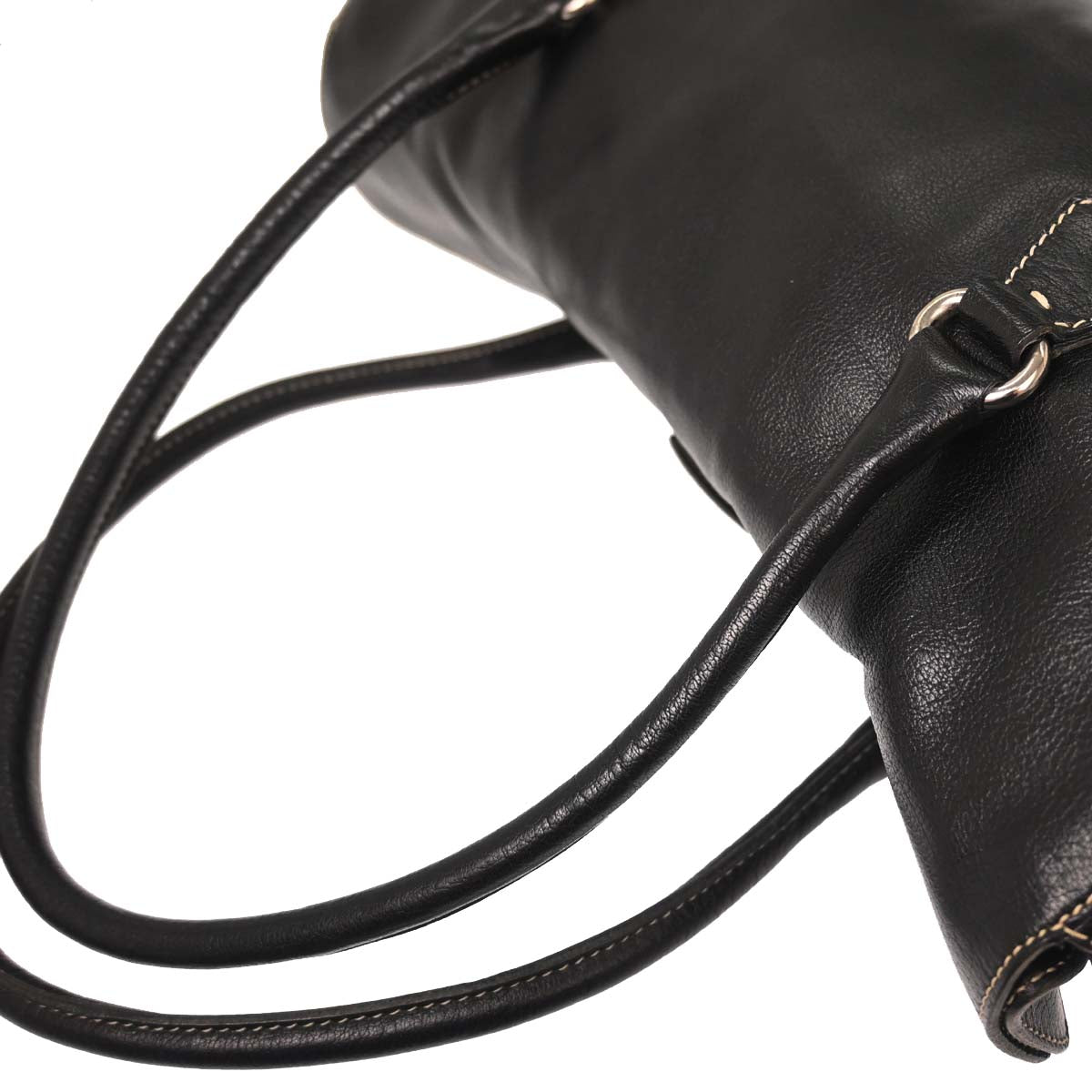 Prada Black Leather Handbag